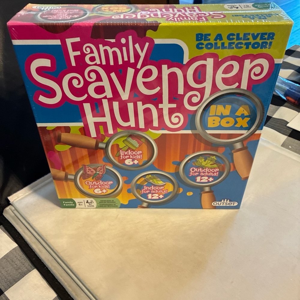 Family Scavenger Hunt Game